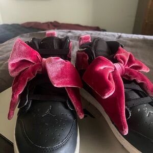 Velvet Bow Air Jordans